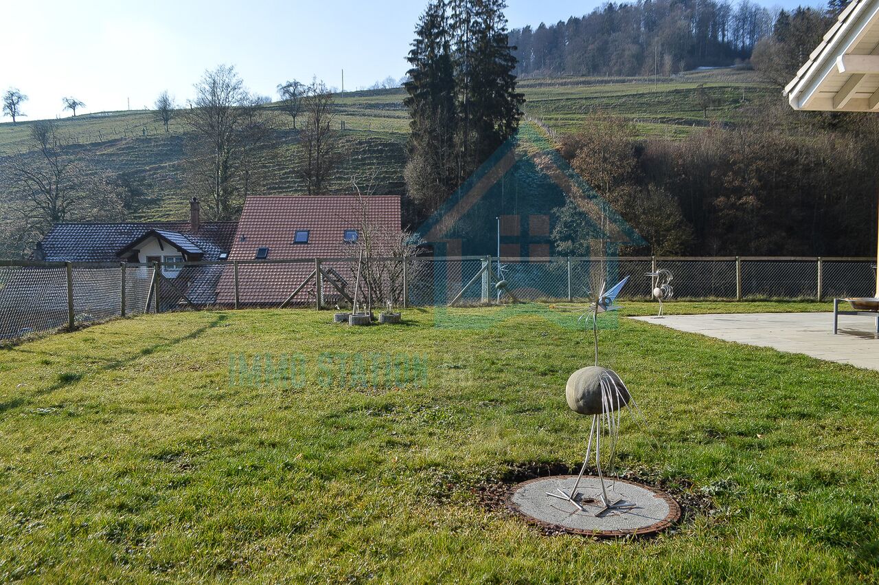 Garten mit Landschaftsblick