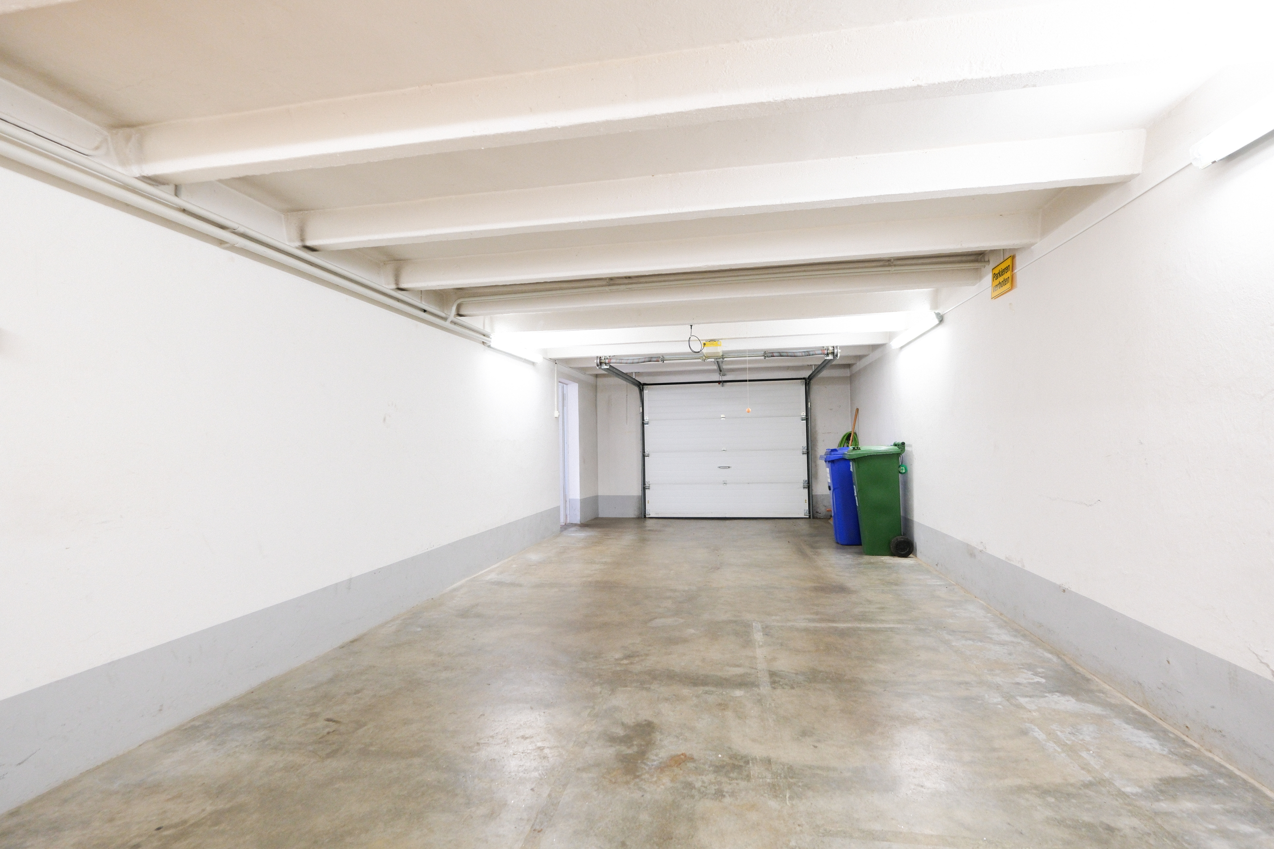 Tiefgarage mit Betonboden