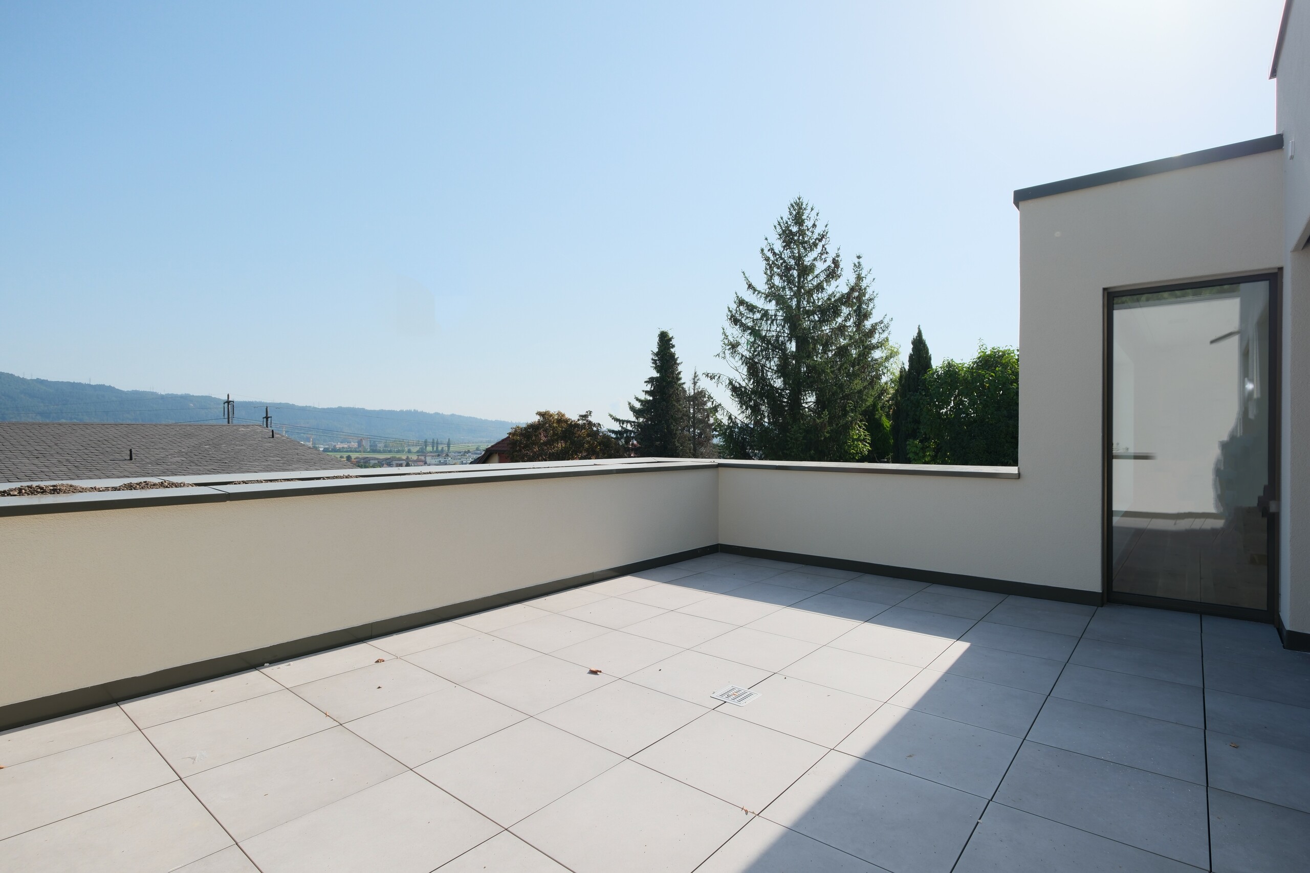 Dachterrasse mit Fernblick