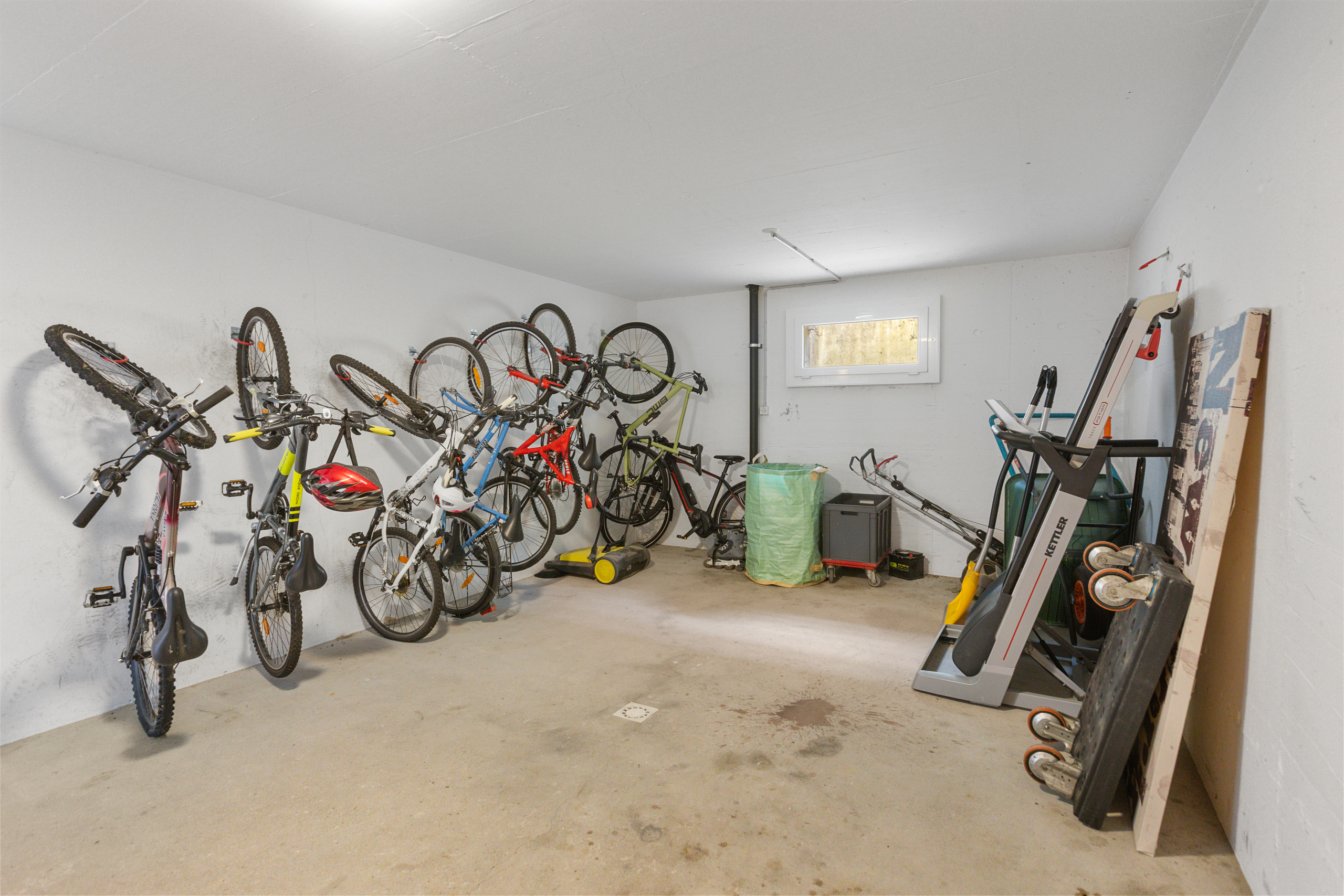 Fahrrad-Abstellraum im Keller