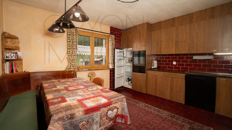 Wohnküche mit Retro-Charme