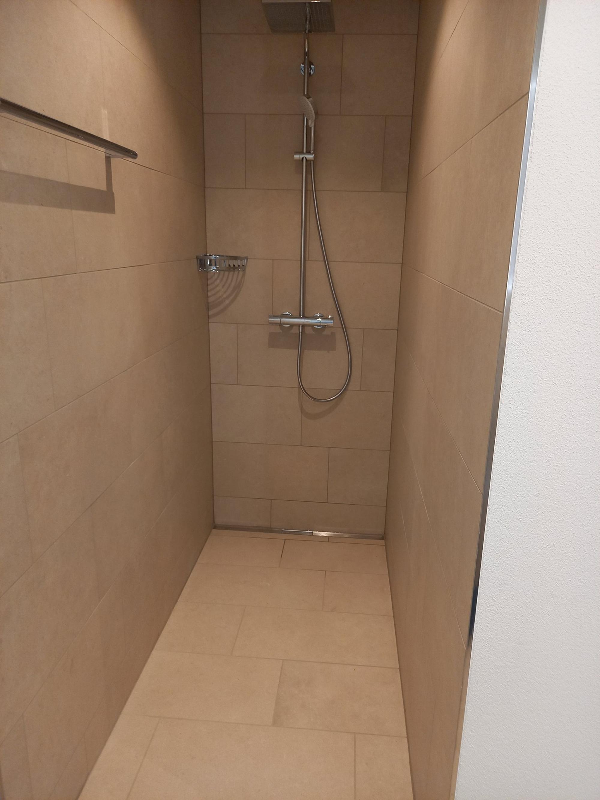 Begehbare Dusche