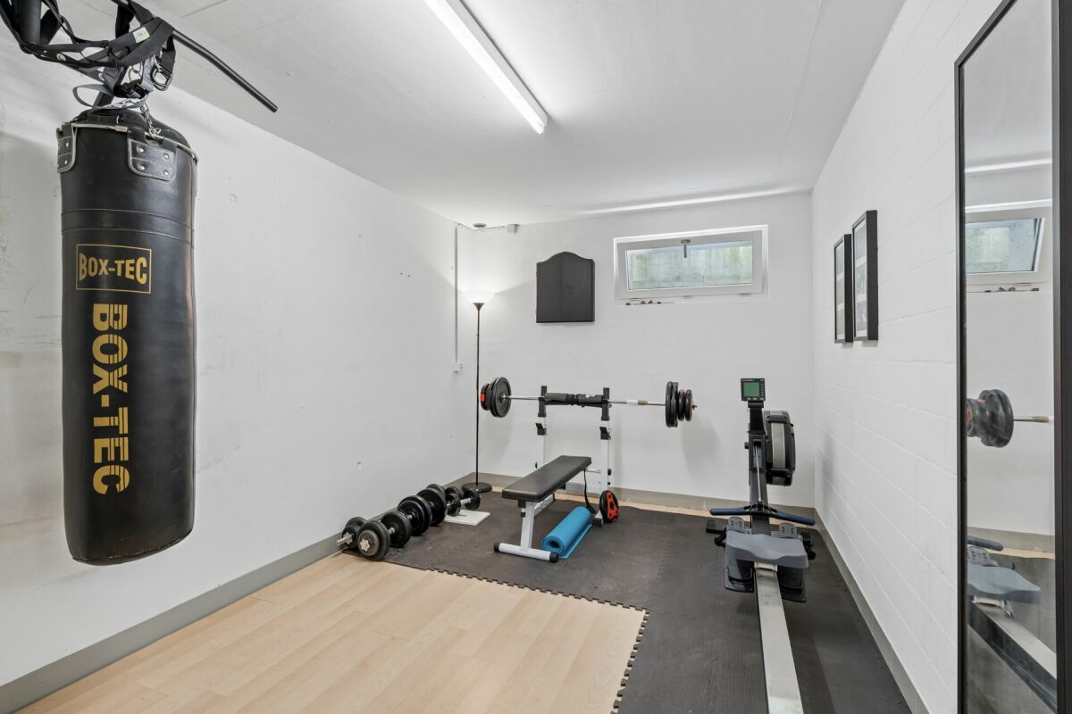 Heimischer Fitnessraum