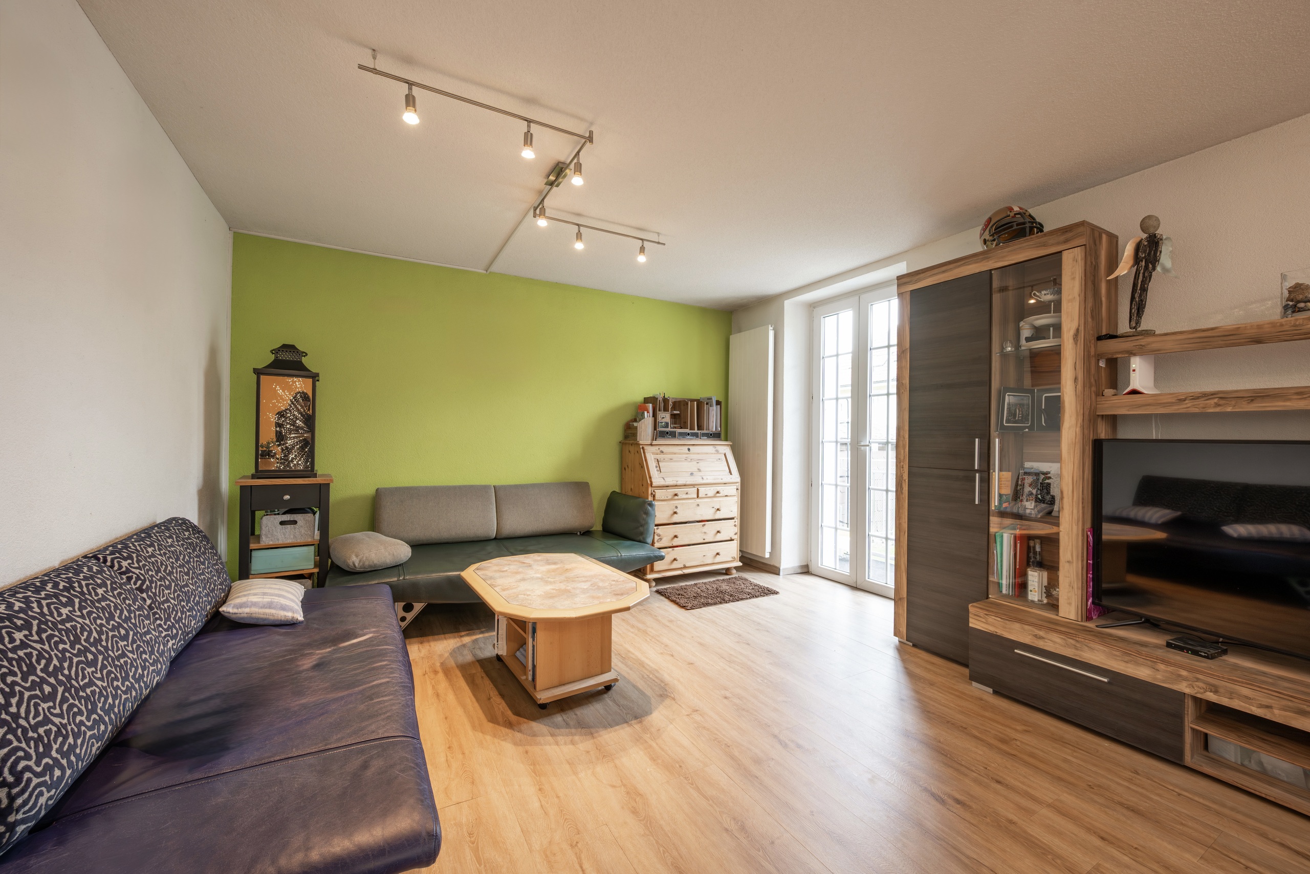 Wohnzimmer mit Sitzbereich