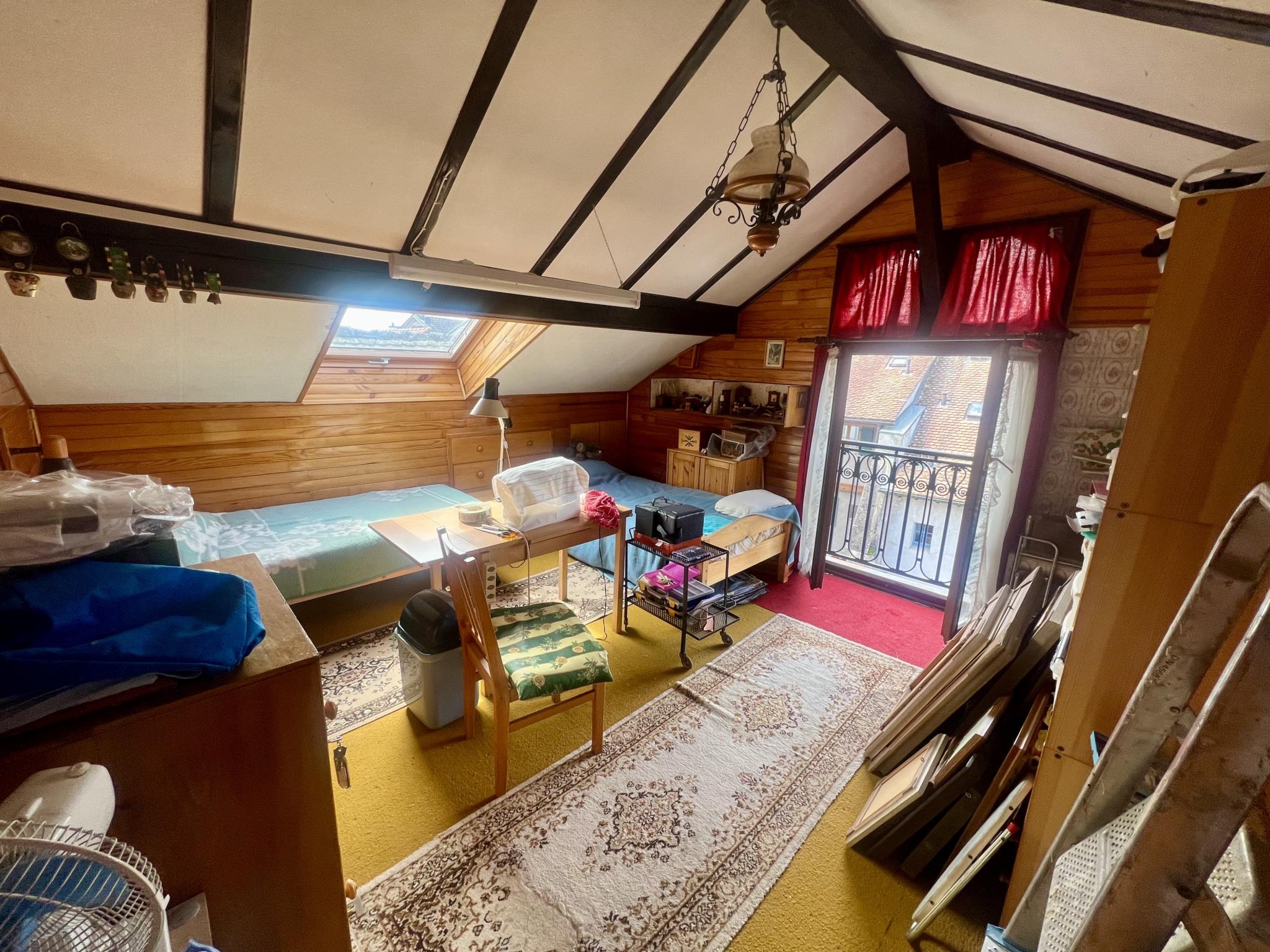 Ausgebauter Dachraum als Schlafzimmer