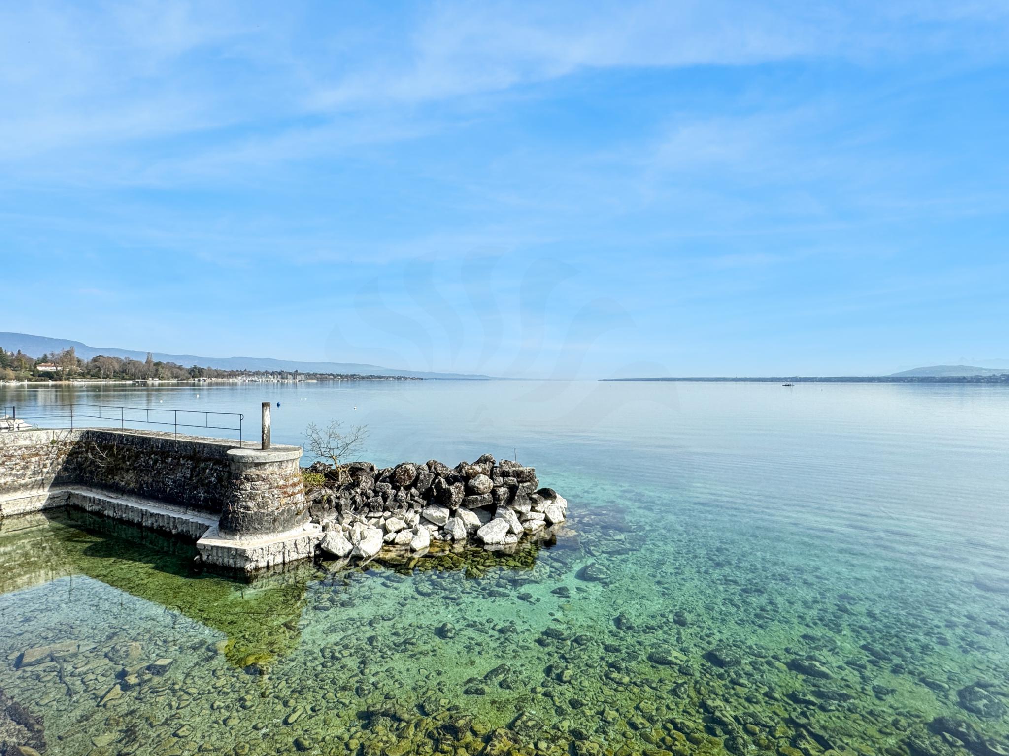 Küstenblick am Wasser