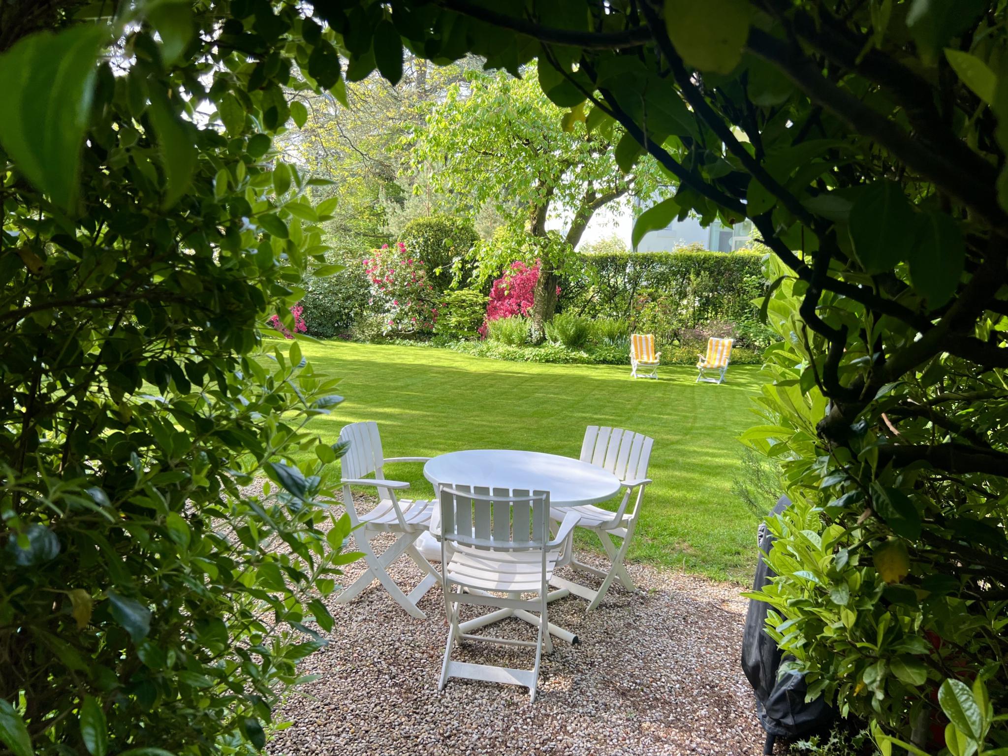 Garten mit Sitzgruppe