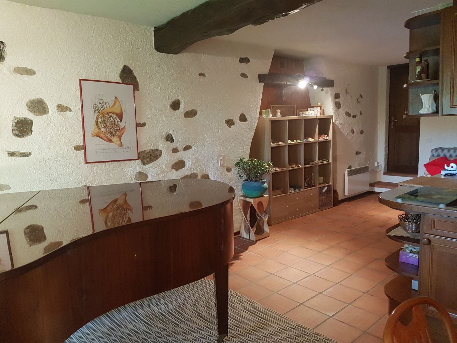 Gemütliches rustikales Wohnzimmer