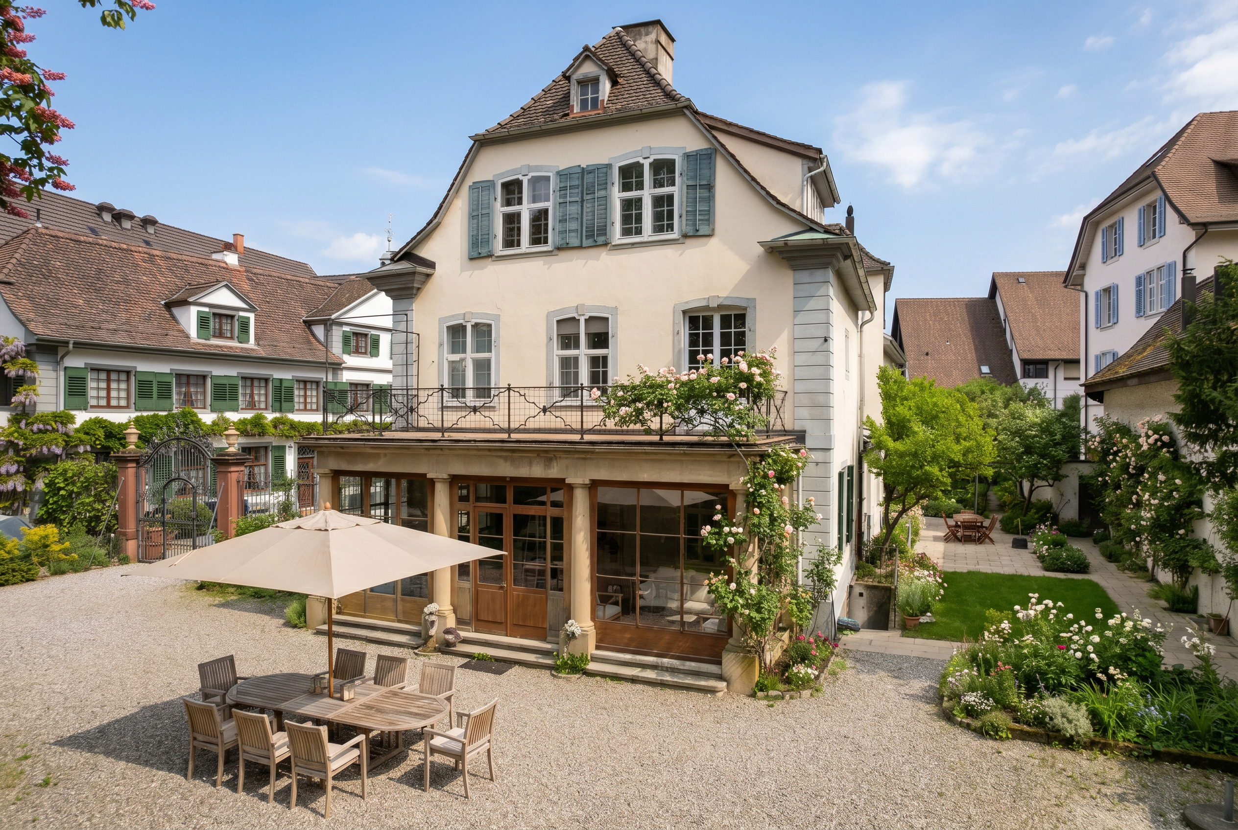 Historische Villa mit Garten und Terrasse