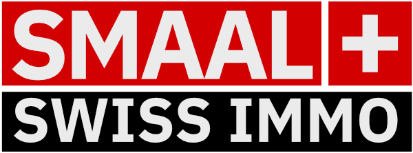 Logo mit Schriftzug "SMAAAT SWISS IMMO"