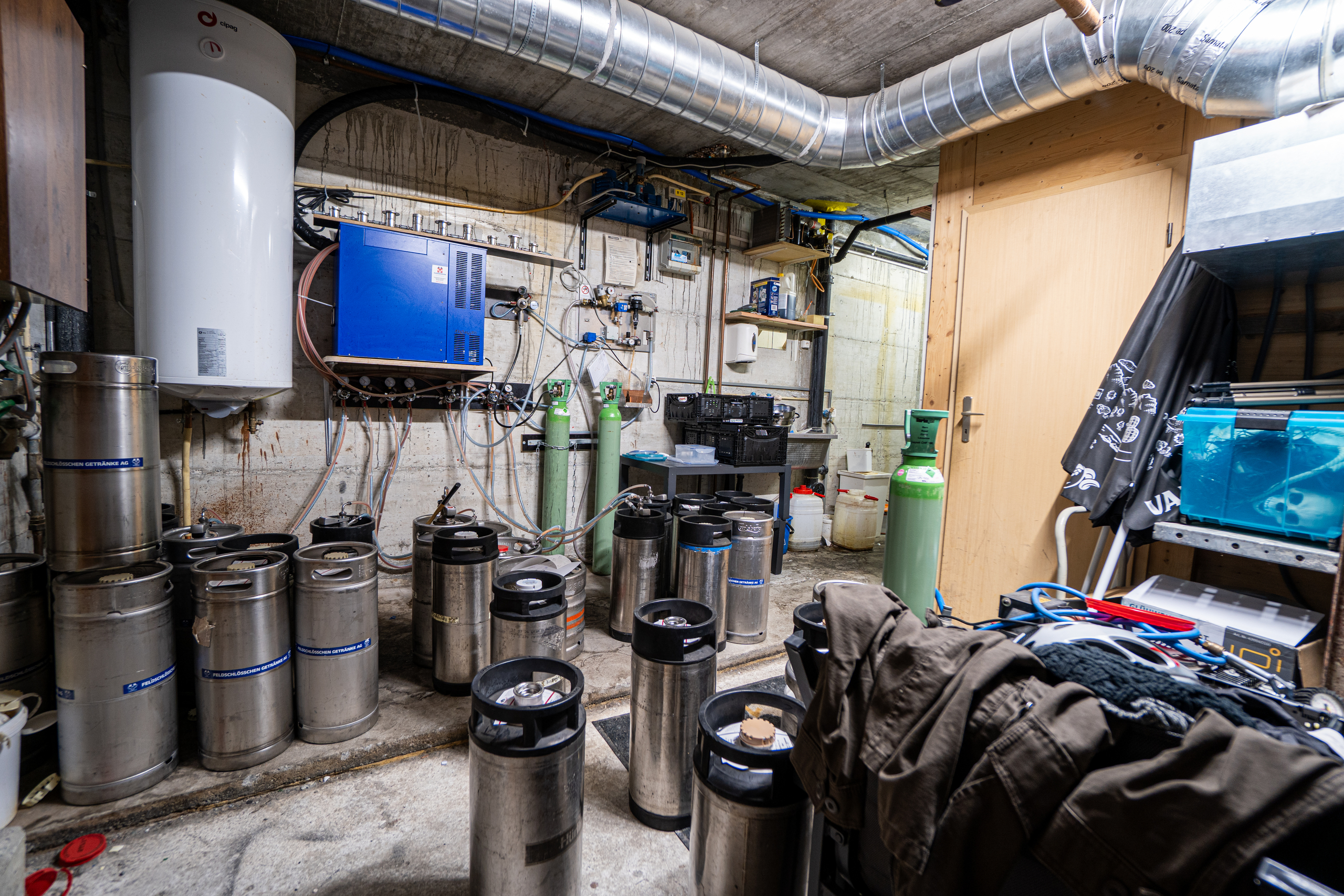 Technik- und Lagerraum im Keller