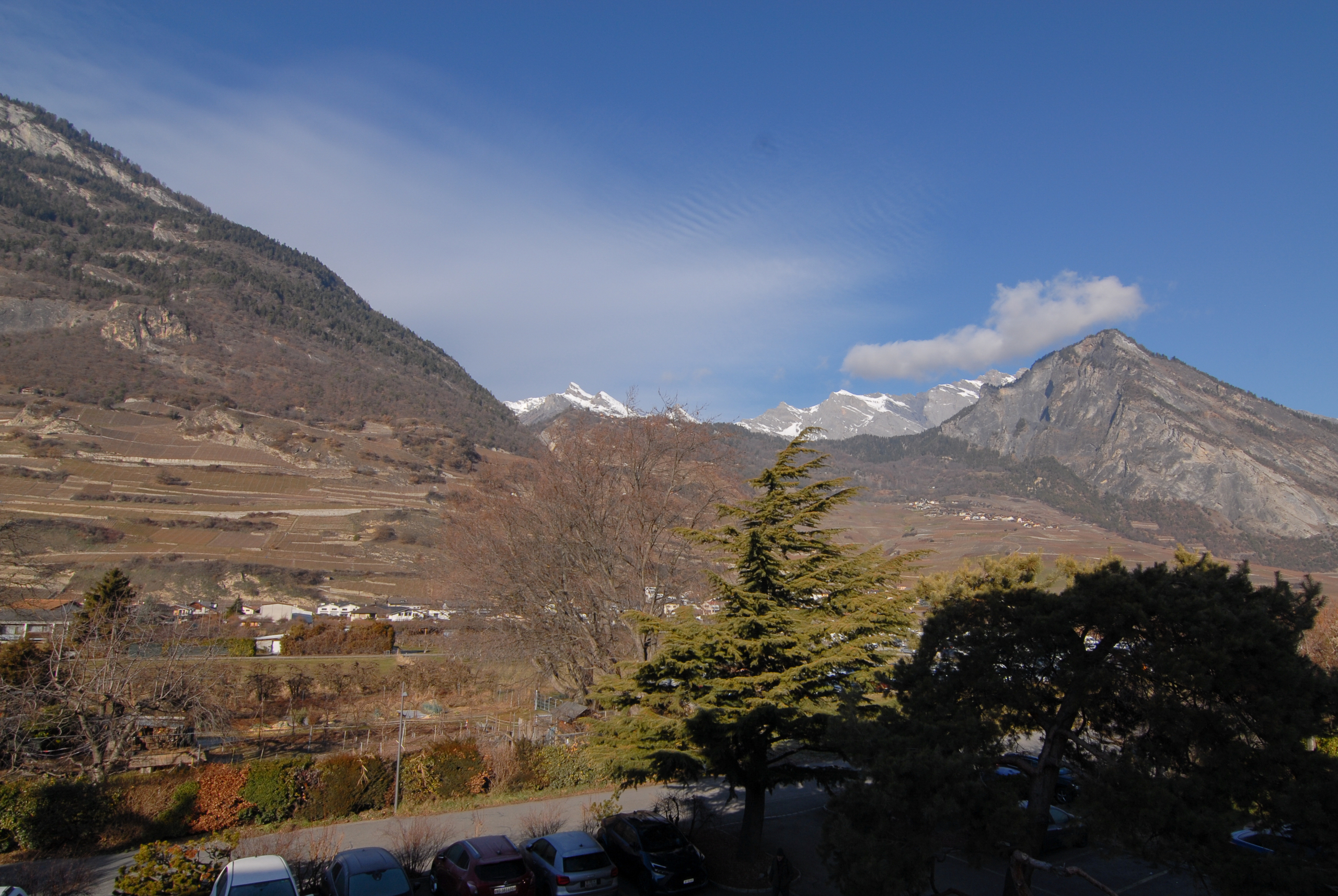 Berglandschaft mit Talblick