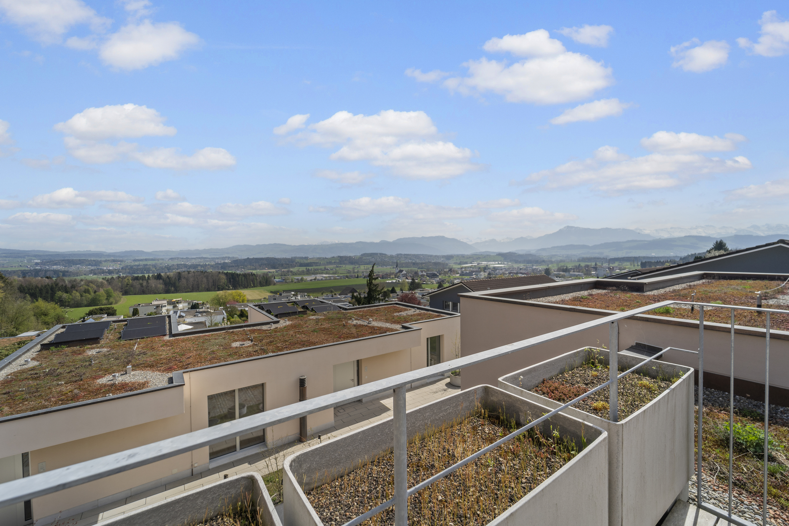 Dachterrasse mit Panoramablick