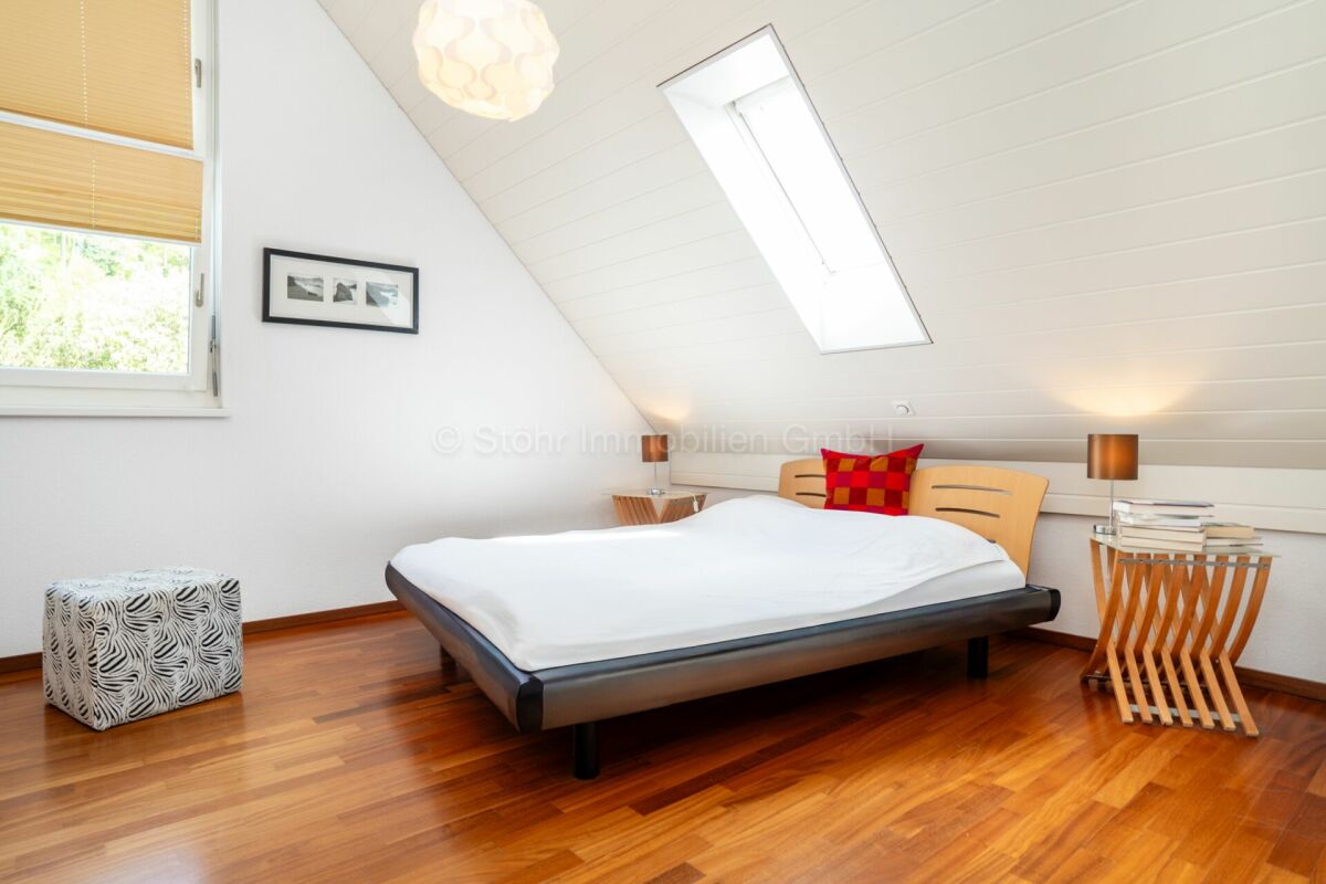 Schlafzimmer im Dachgeschoss