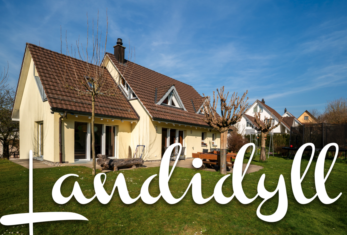 Einfamilienhaus mit Garten