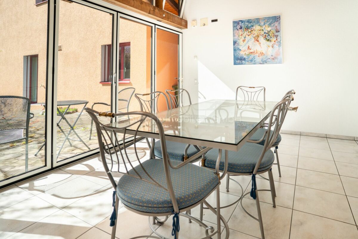 Essbereich mit Terrassenzugang