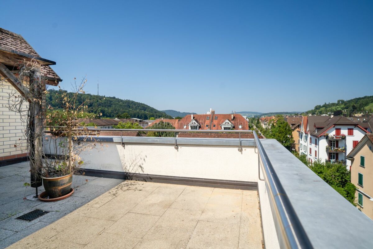 Dachterrasse mit Ausblick