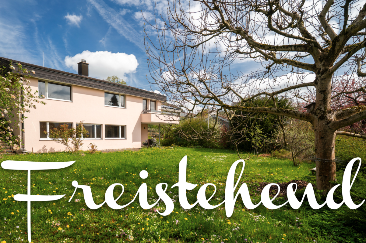 Einfamilienhaus mit großem Garten