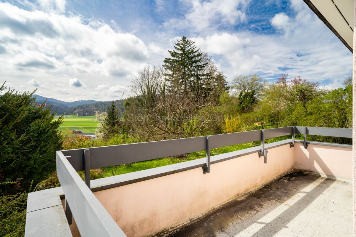 Balkon mit Panoramablick