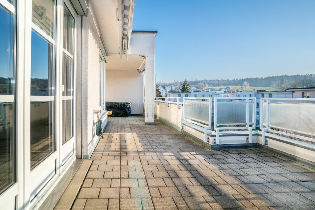 Dachterrasse mit Fernblick