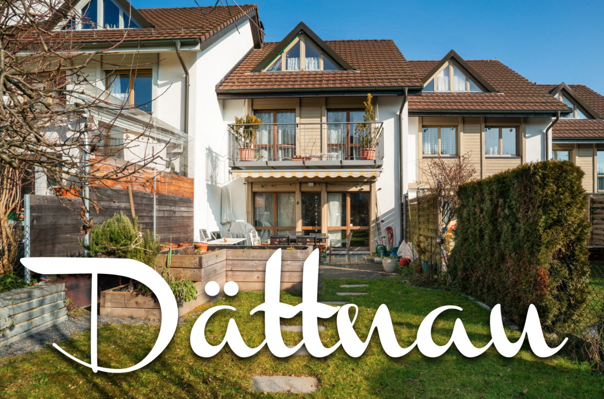 Reihenhaus mit Garten und Balkon
