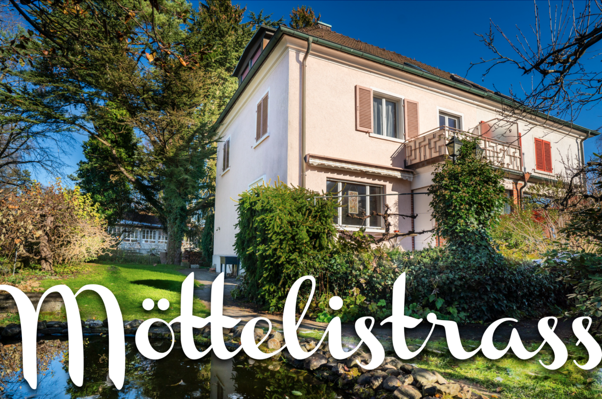Wohnhaus mit Garten
