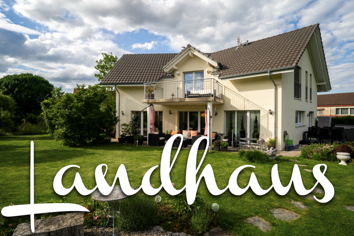 Einfamilienhaus mit großem Garten