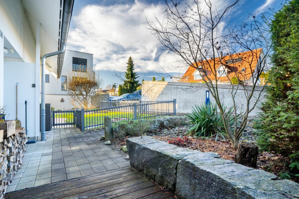 Garten- und Terrassenbereich am Haus