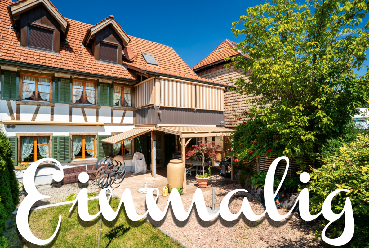 Historisches Haus mit Garten und Terrasse