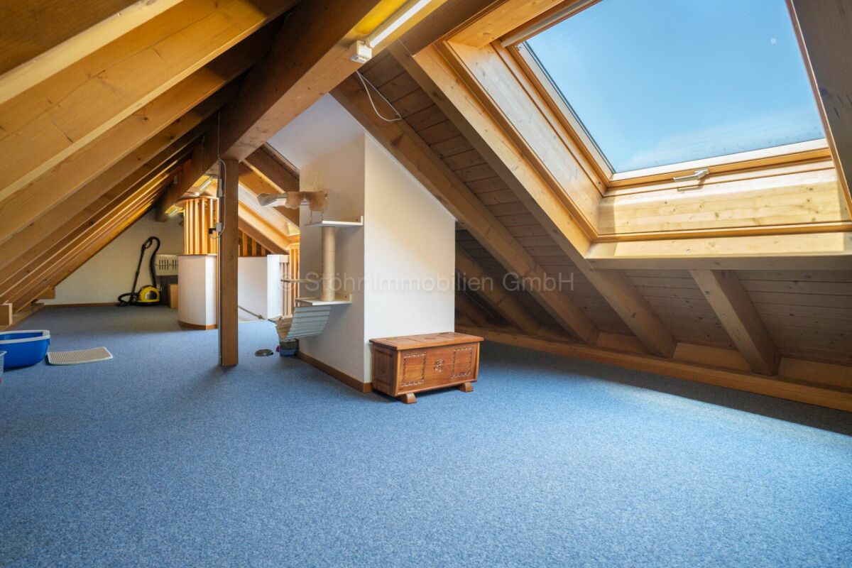 Dachbodenraum mit Velux-Fenster