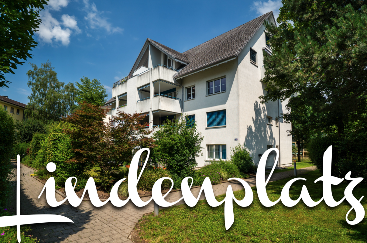 Mehrfamilienhaus mit Balkon und Gartenanlage