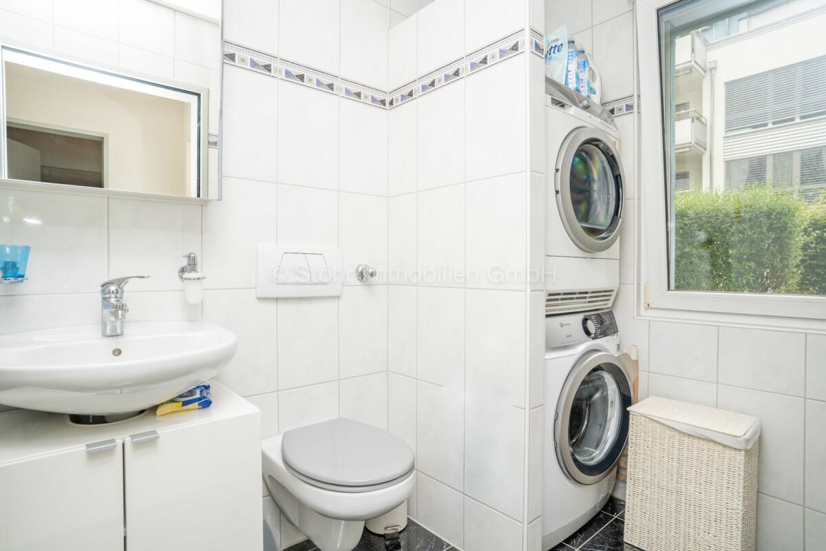 Hauswirtschaftsraum mit WC