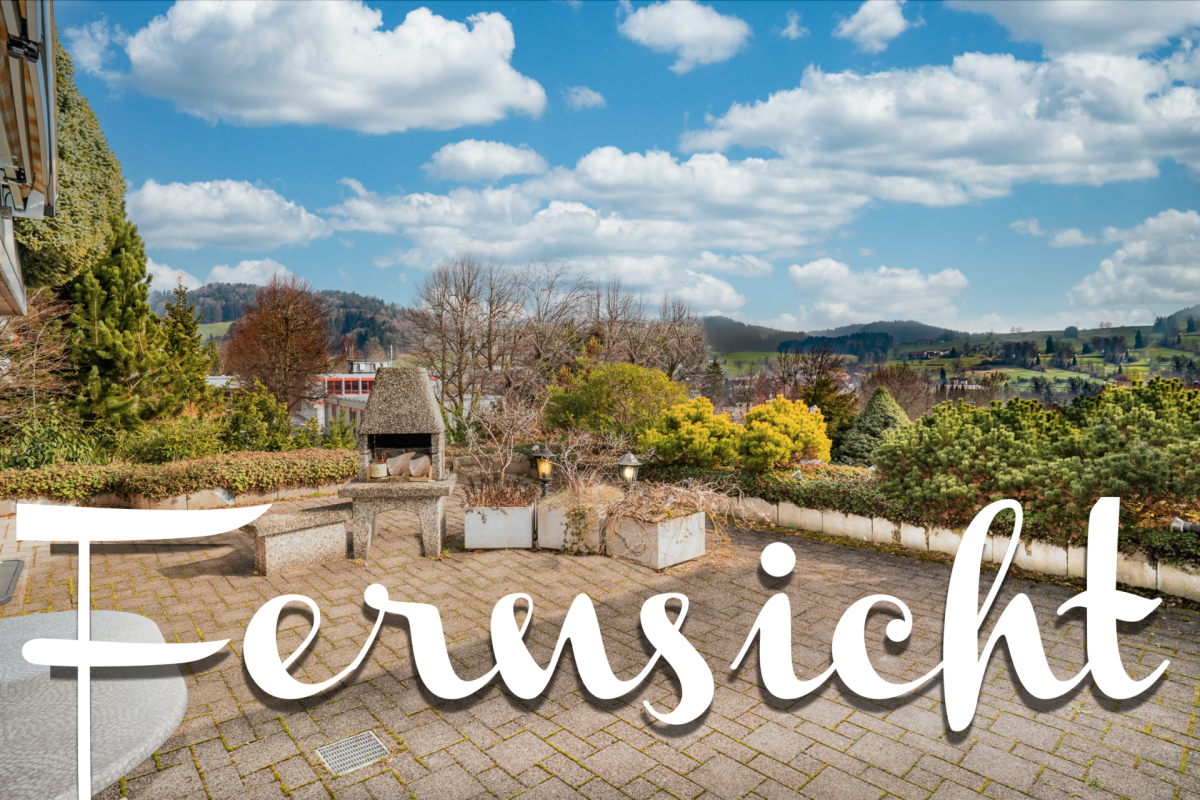 Terrasse mit Panoramablick