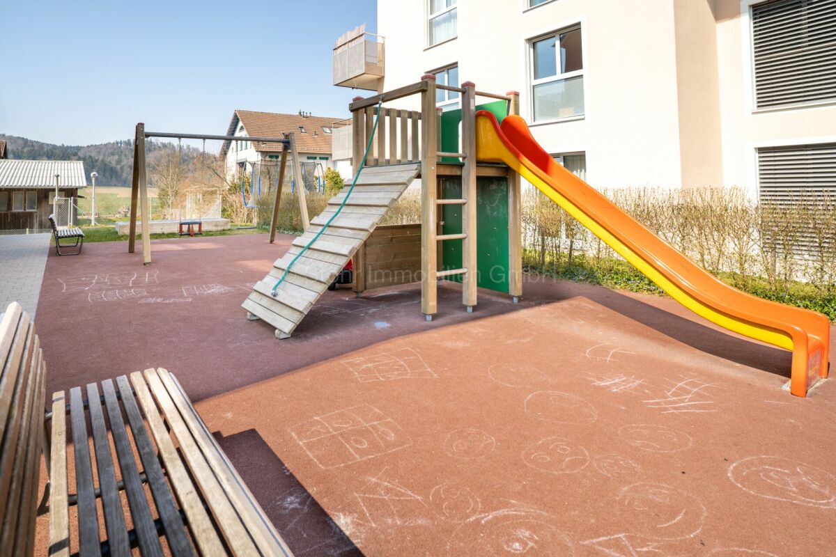 Kinderspielplatz im Außenbereich