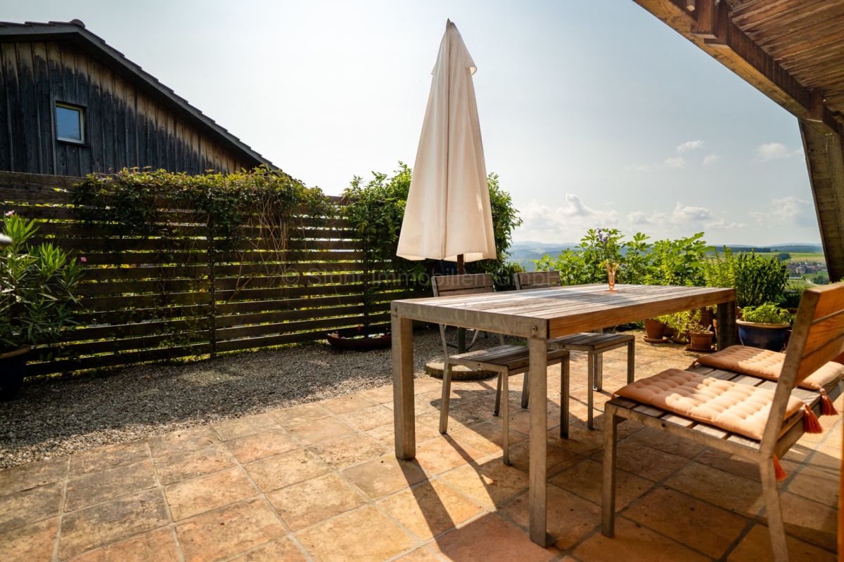 Terrasse mit Ausblick
