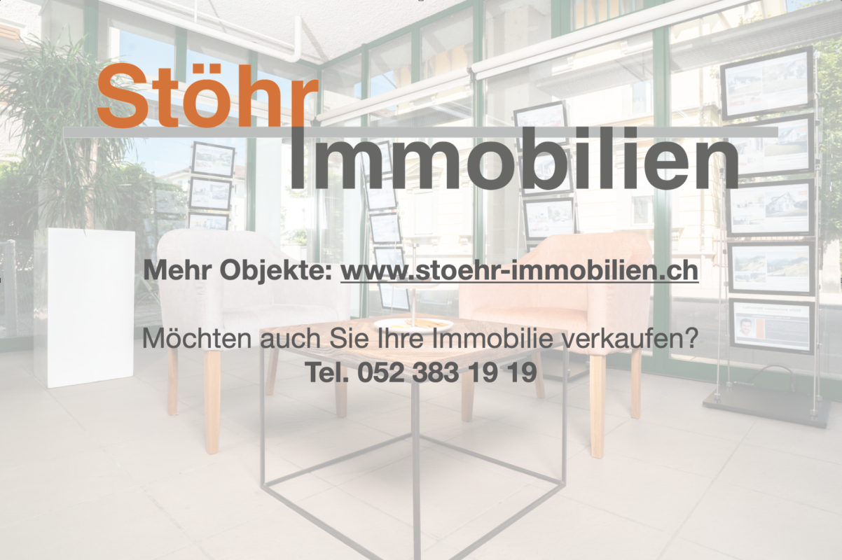 Maklerbüro mit großem Wasserzeichen