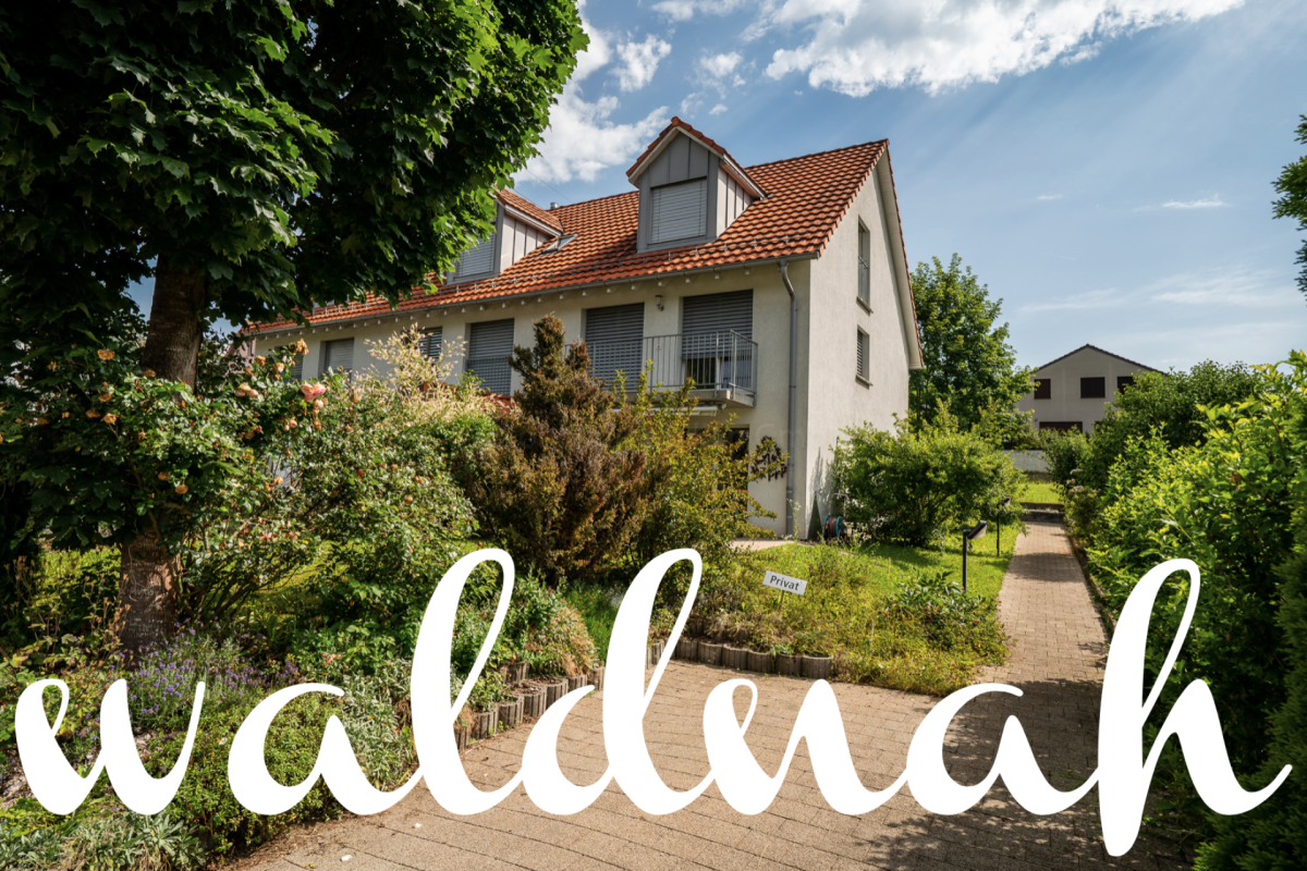 Einfamilienhaus mit gepflegtem Garten