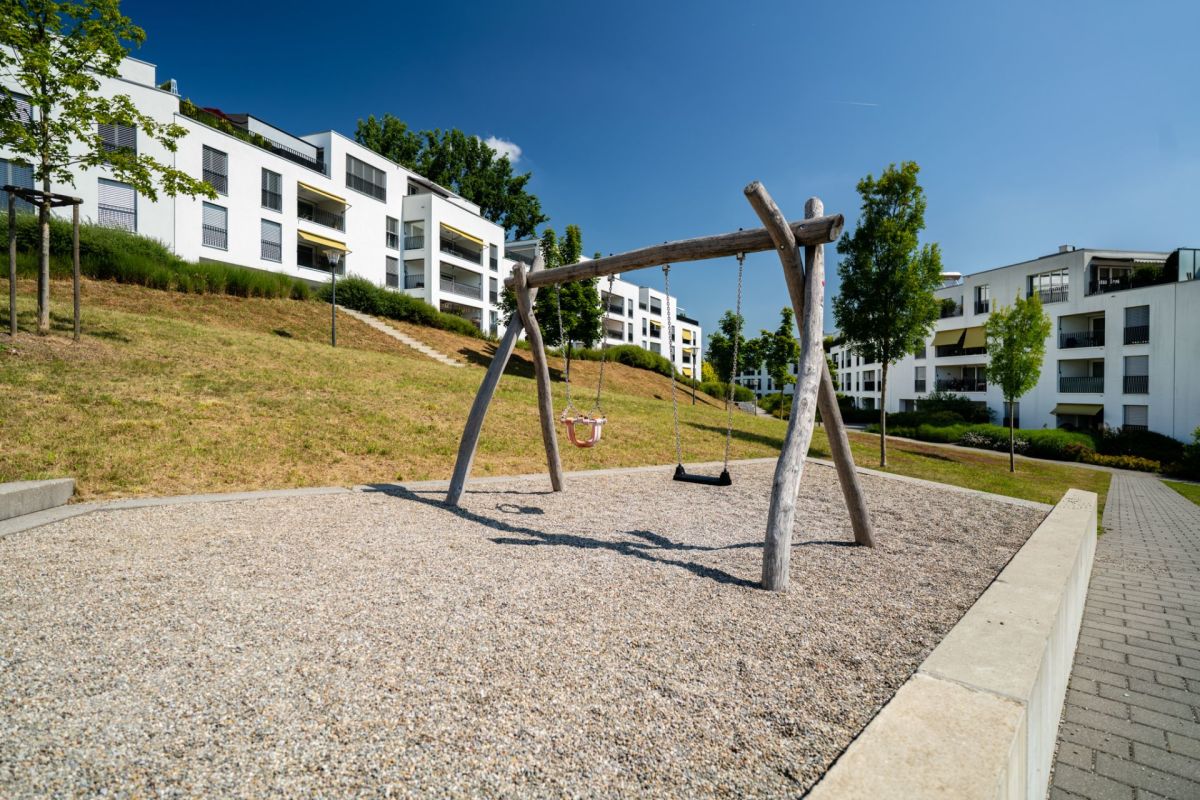 Wohnanlage mit Spielplatz