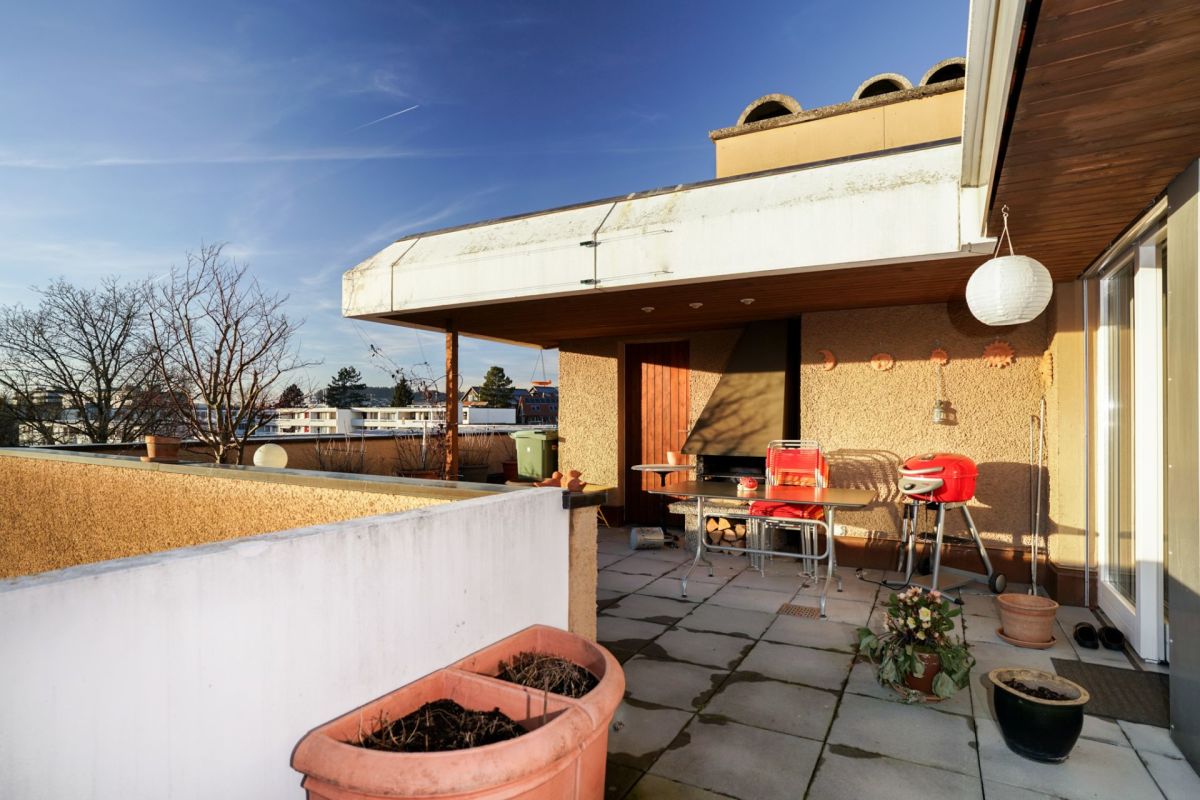 Terrasse mit Grill
