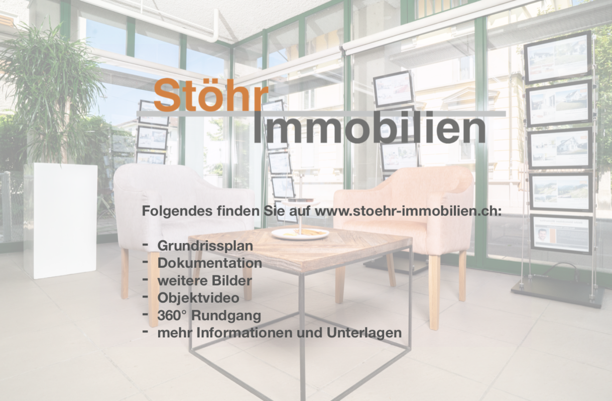 Empfangs- und Ausstellungsbereich mit Wasserzeichen
