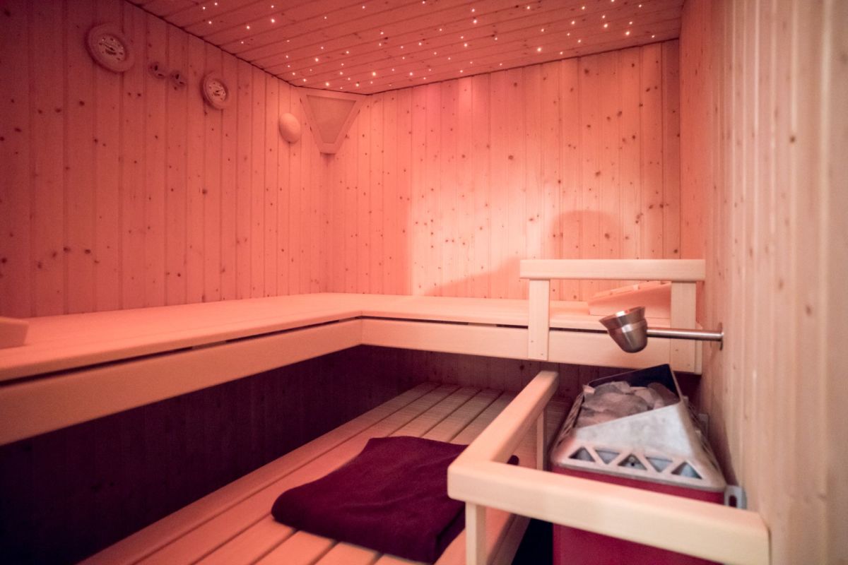 Sauna-Innenraum