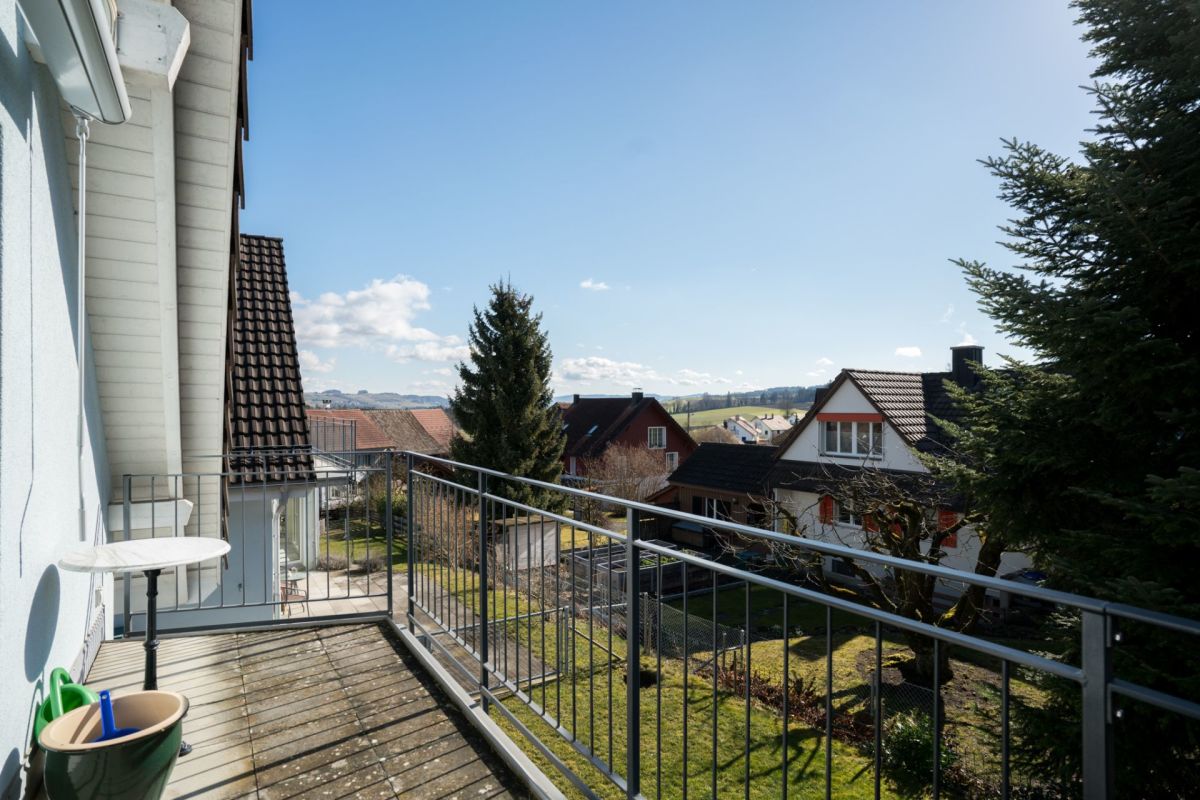 Balkon mit Ausblick