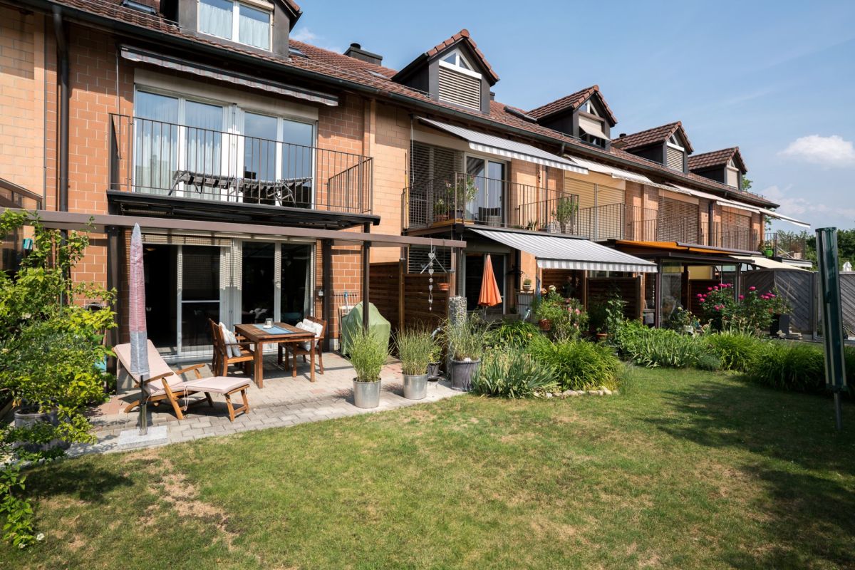 Reihenhaus mit Garten und Terrassen
