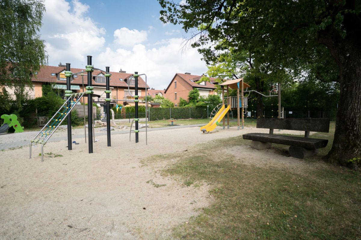 Spielplatz im Wohngebiet
