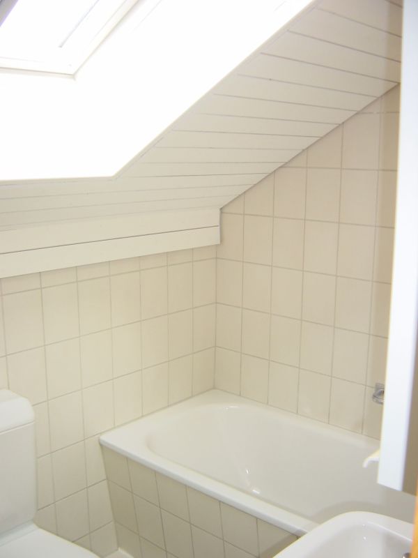 Dachbad mit Badewanne