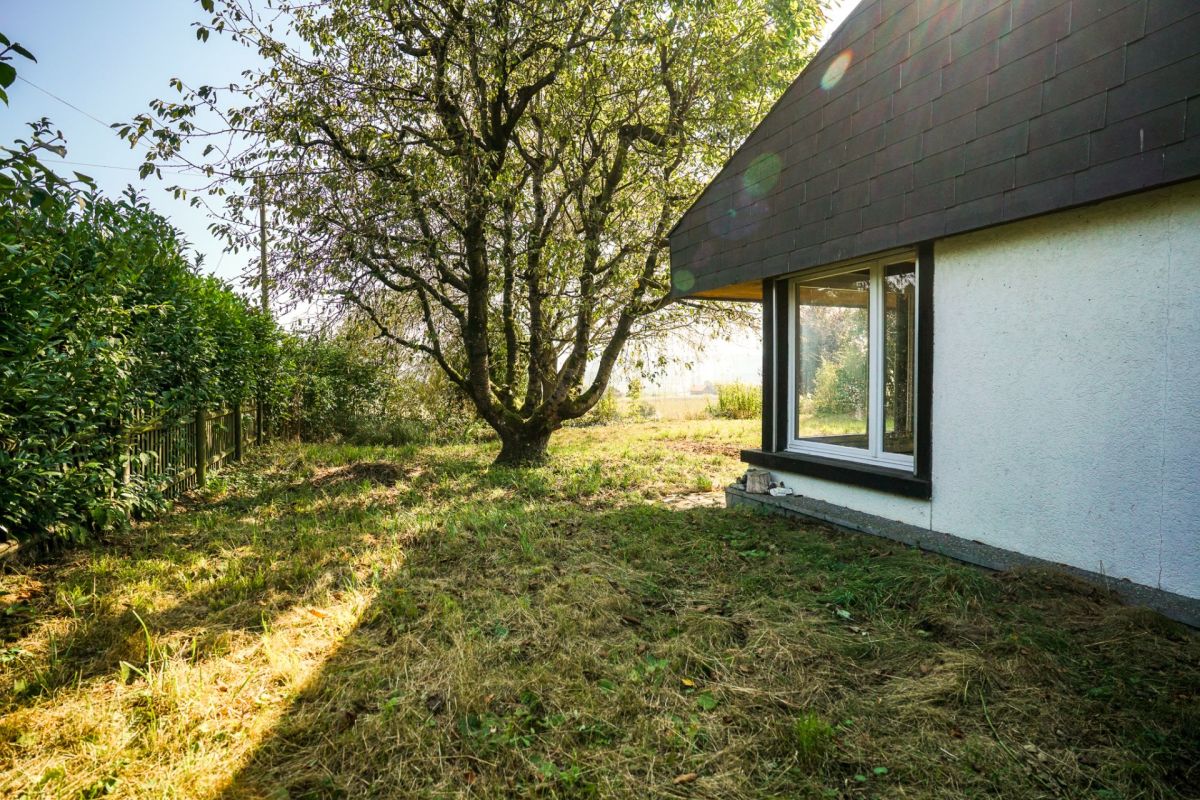 Gartenansicht eines Hauses