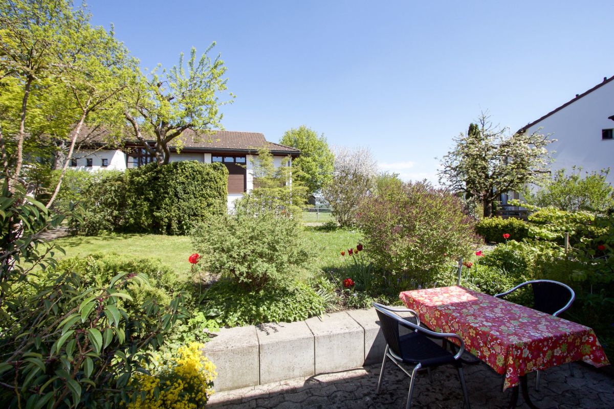 Garten mit Sitzplatz