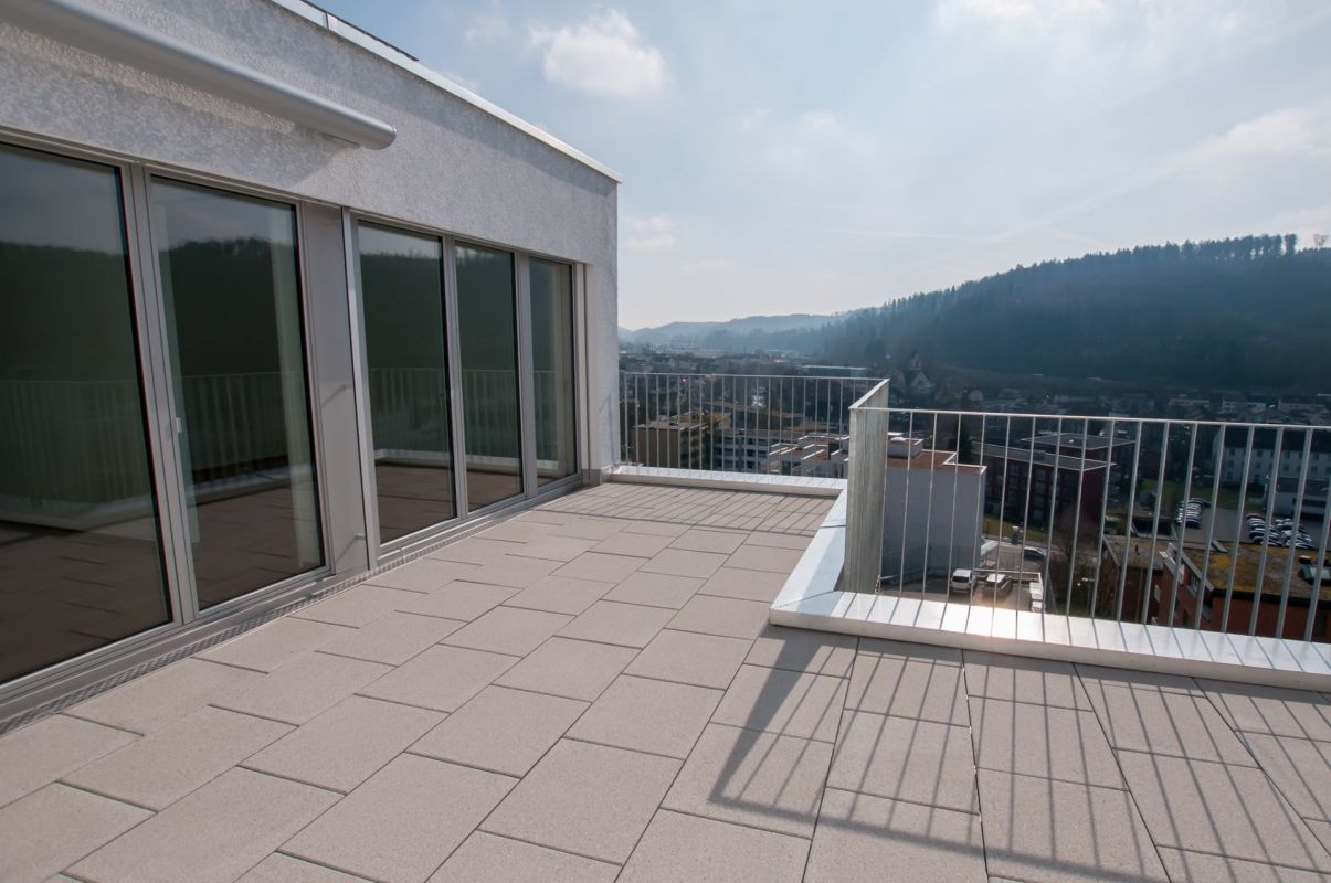 Dachterrasse mit Ausblick