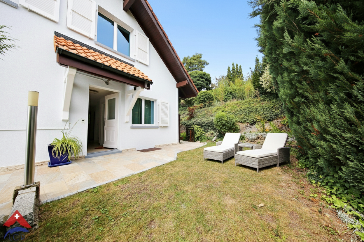 Einfamilienhaus mit Garten und Terrasse