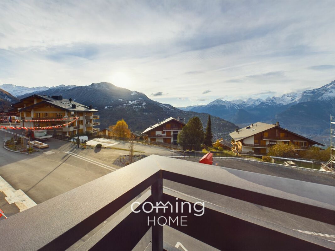 Bergblick vom Balkon